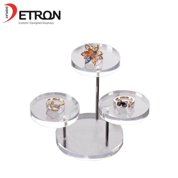 2019年中国供应商定制亚克力台面展示架为珠宝瓷制造