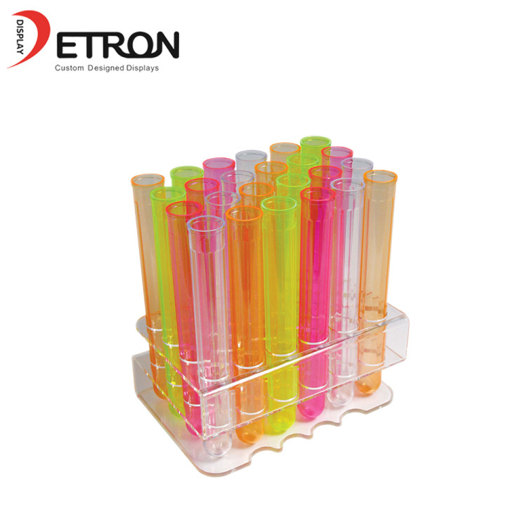 Acrylic bottle display bottle countertop display stand whosale china made