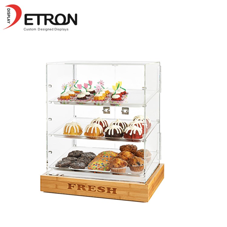 China Supplier Manufacturer New Design Custom Acrylic Bread Display Rack