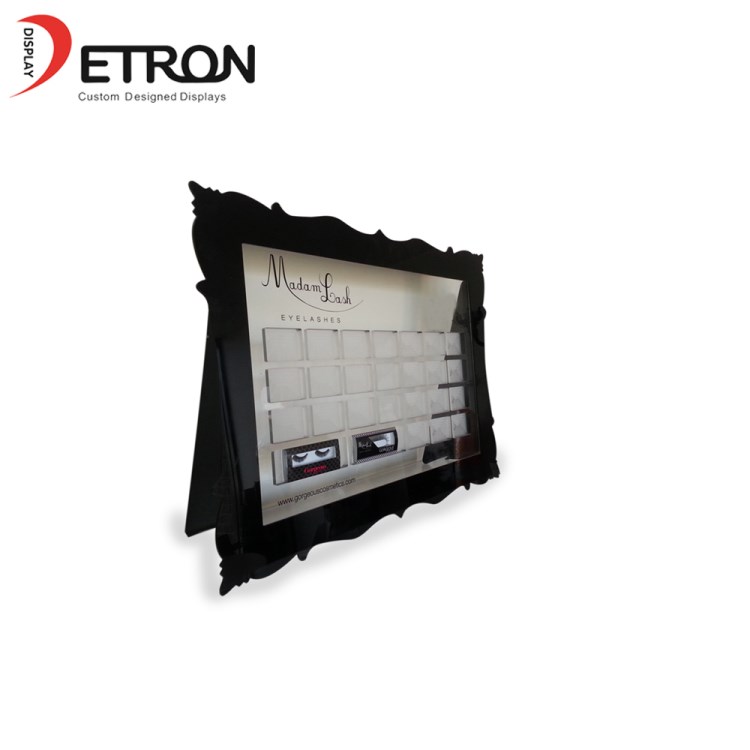 中国制造有机玻璃化妆品展示架眼影显示来自中国的立场whosale