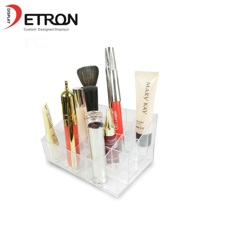 China stellte Countertop-Make-upvitrine Acrylkosmetikorganisator her