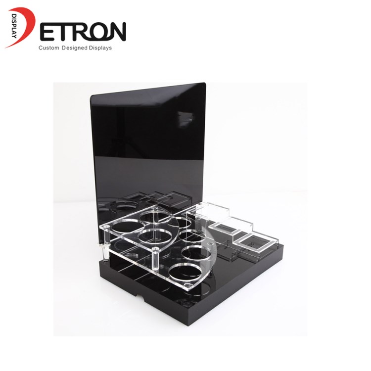 China manufacturer acrylic lipstick display stand nail polish acrylic display rack makeup display stand
