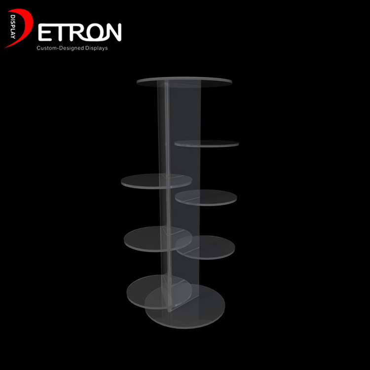 China manufacturer clear acrylic tiered display stand for figurine