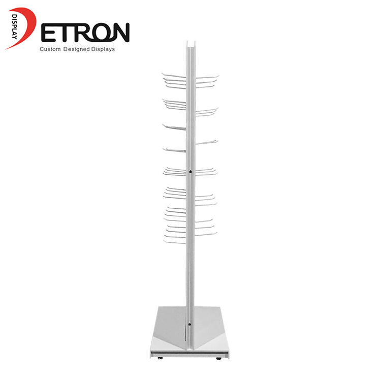 China manufacturer customized abs hook flooring display rack for socks