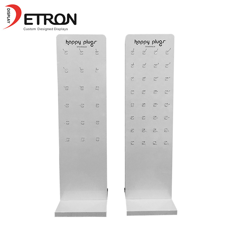 China manufacturer customized abs hook flooring display rack for socks