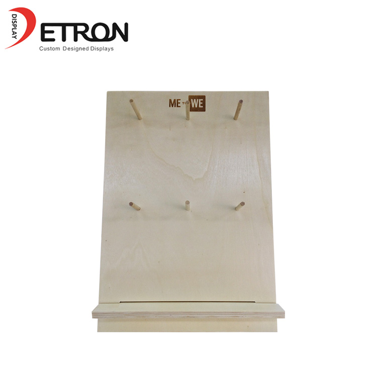 中国厂家定制桌面木质手链饰品展架