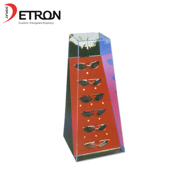 China manufacturers custom pop acrylic eyeglass display case sunglasses display stand