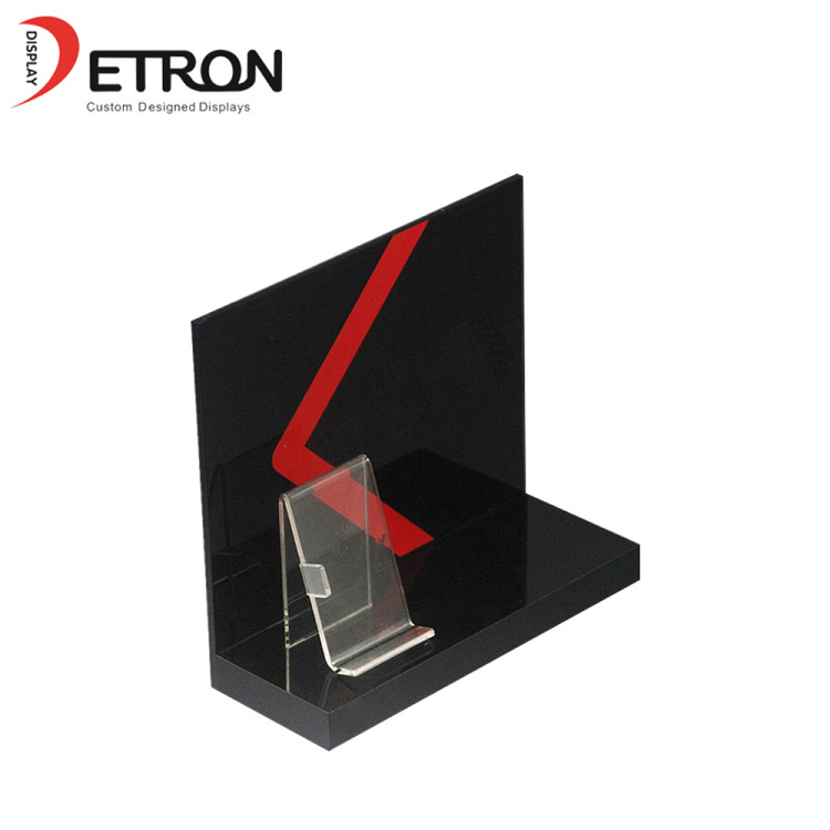 Изготовленный на заказ акриловый дисплей держателя знака countertop A4 держателя дисплея сделал фарфор