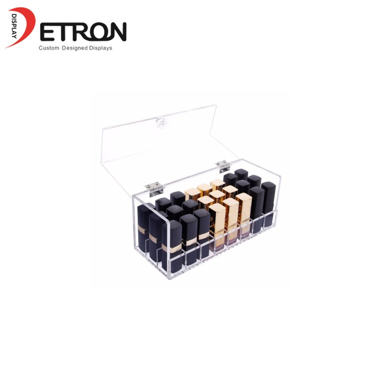 Пользовательский фарфор поставщик косметический акриловый дисплей стенд косметическая акриловая помада столешница