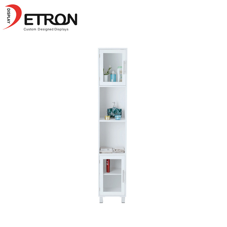 Maßgeschneiderte 5-stufige hölzerne Waschraumregale für Toilettenartikel