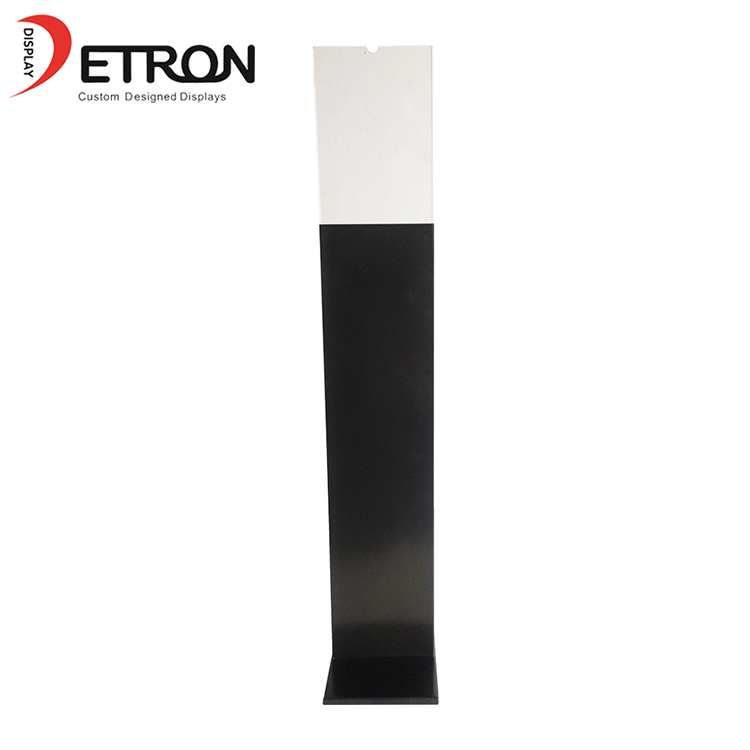 Kundengebundener Porzellanlieferanten-Werbungsmetallbodenbelag a4 unterzeichnet Plakatausstellungsstand