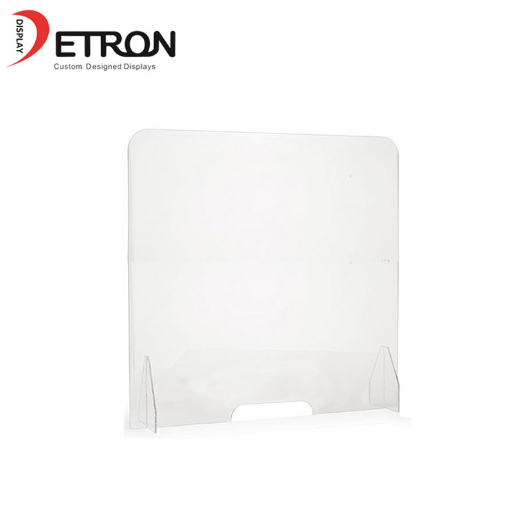 Kundenspezifischer transparenter Acrylschutz für den Nieschutz