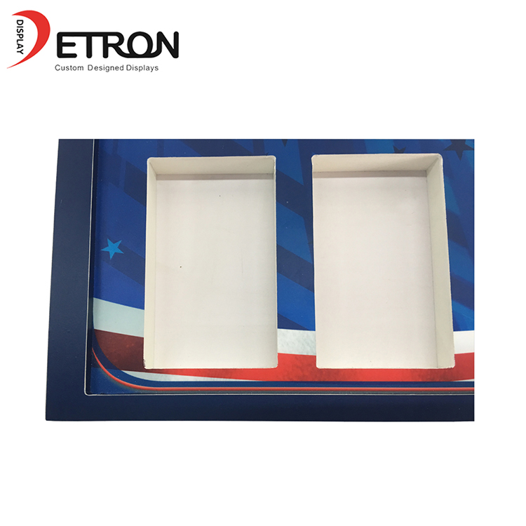 Kundenspezifische Einzelhandel PVC Kunststoff Zigarette Desktop-Display-Stand