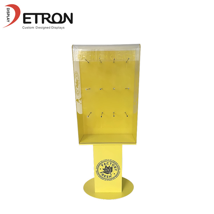 雪茄定制丝印徽标金属地板展示架