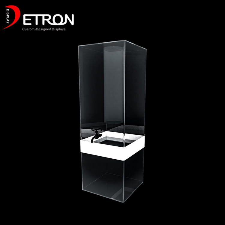 Kundenspezifische Größe klarer Acryl Weinspender für Restaurant