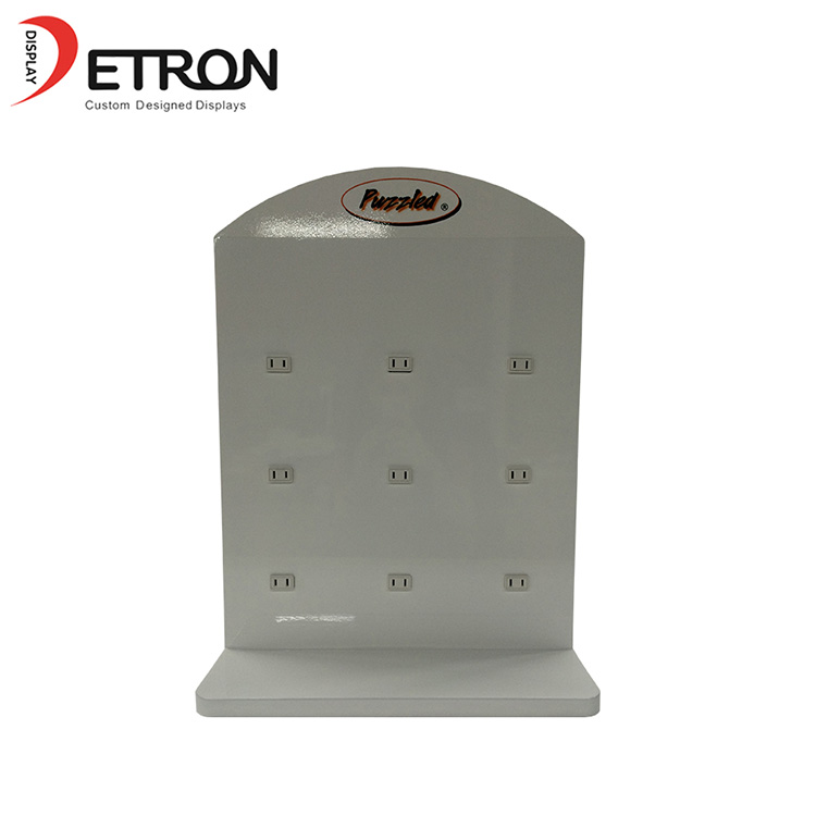 定制的木制夜灯零售柜台展示架商店