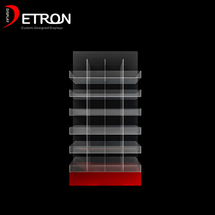 Espositore giocattolo acrilico a doppia faccia per negozio