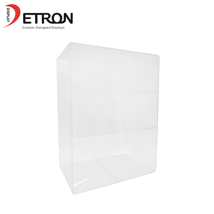 Directe duurzame, op maat gemaakte, transparante acrylspeelgoedkast met 3 niveaus