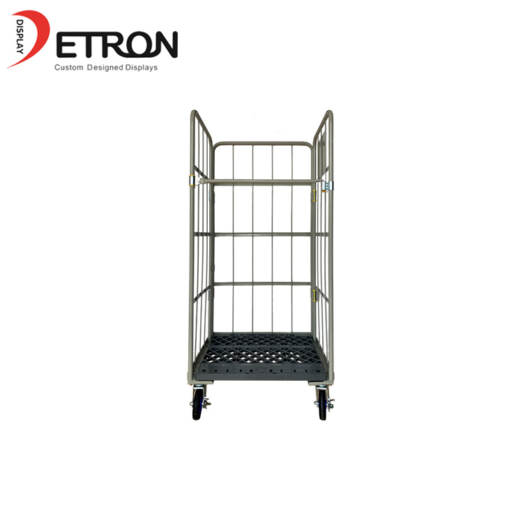 厂家直销超市耐用金属卷容器