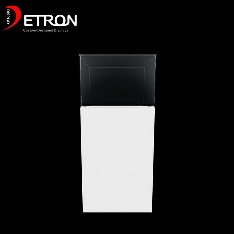 MDF木地板烈酒展示柜，带亚克力盖