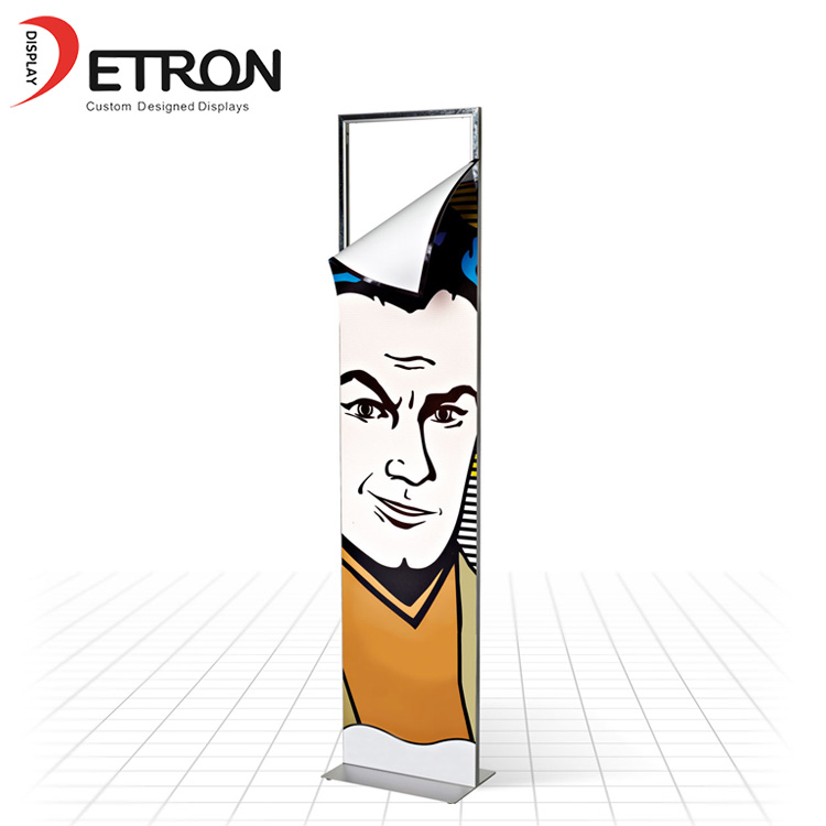 Metal flooring customized cartoon art exhibition display stand