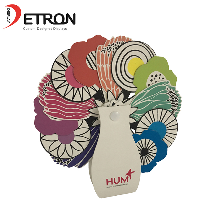 Most Popular customized desk cardboard calendar retail display stand