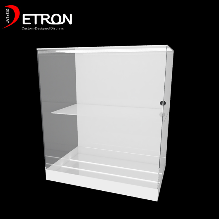 지도 된 지구를 가진 다중 목적 2 개의 층 아크릴 탁상 전시 상자