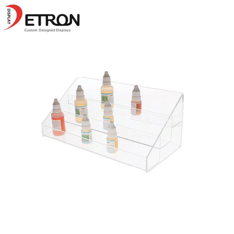 New Design E-Zigarette Flasche Display Halter Acryl Schnaps Flasche Porzellan gemacht