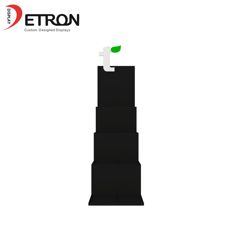 New Design Bodenbelag Acryl Treppe Display Stand für Teeblatt