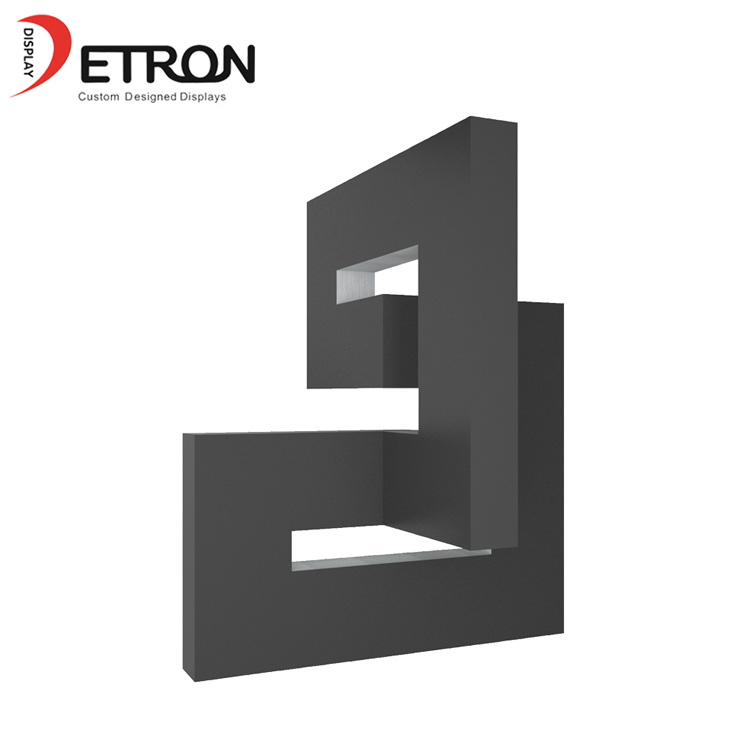 Nuovo design espositore per decorazioni in metallo per decorare