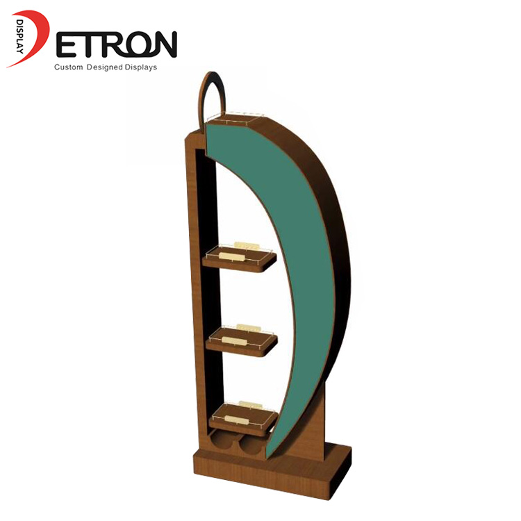 Новый дизайн деревянного настила винного магазина-витрина для вина