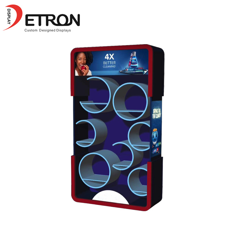 OEM Design木制牙膏零售店展示架出售