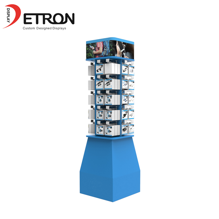 Подгонянный OEM настил деревянный вращающийся стенд для телефона аксессуары