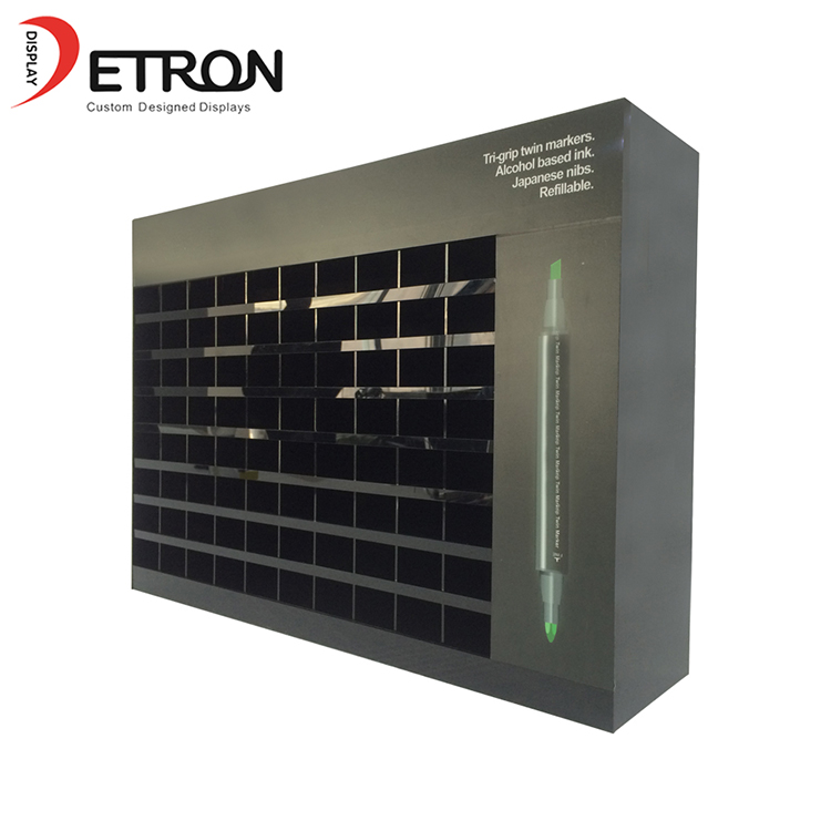 소매 중국 공급 업체 사용자 정의 마커 펜 블랙 아크릴 디스플레이 랙