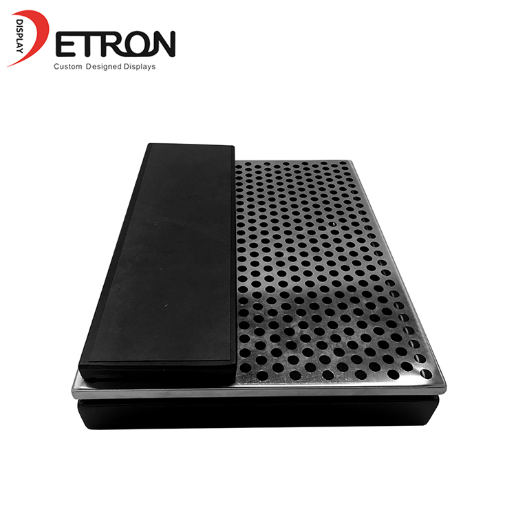 Einzelhandelsgeschäft maßgeschneiderte Metall-Edelstahl-Schuh-Ausstellungsstand