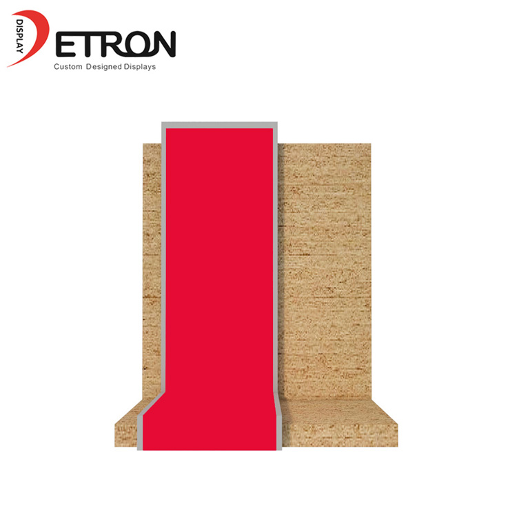 Retail shop high class wooden watches counter display stand