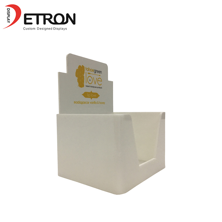 Υπεραγορές προσαρμοσμένο πάγκο ακρυλικό επίδειξη βάσης βάλσαμο