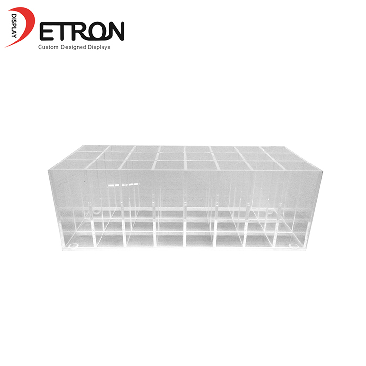 Χονδρική εξατομικευμένη σαφής ακρυλικό κραγιόν οθόνη stand οργανωτής