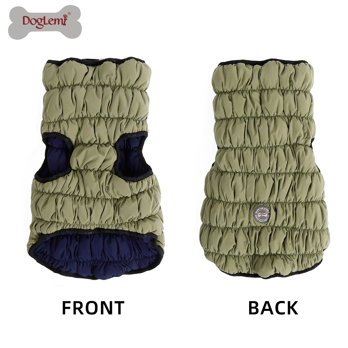 2019 Antihaft-Wolljacke aus Hundedehnung
