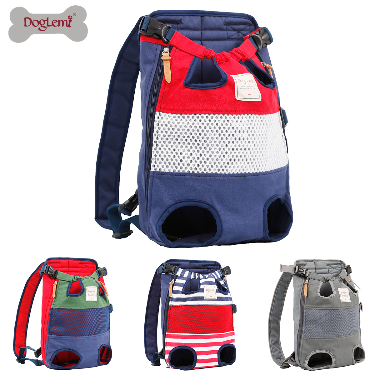 Canvas Haustierrucksack
