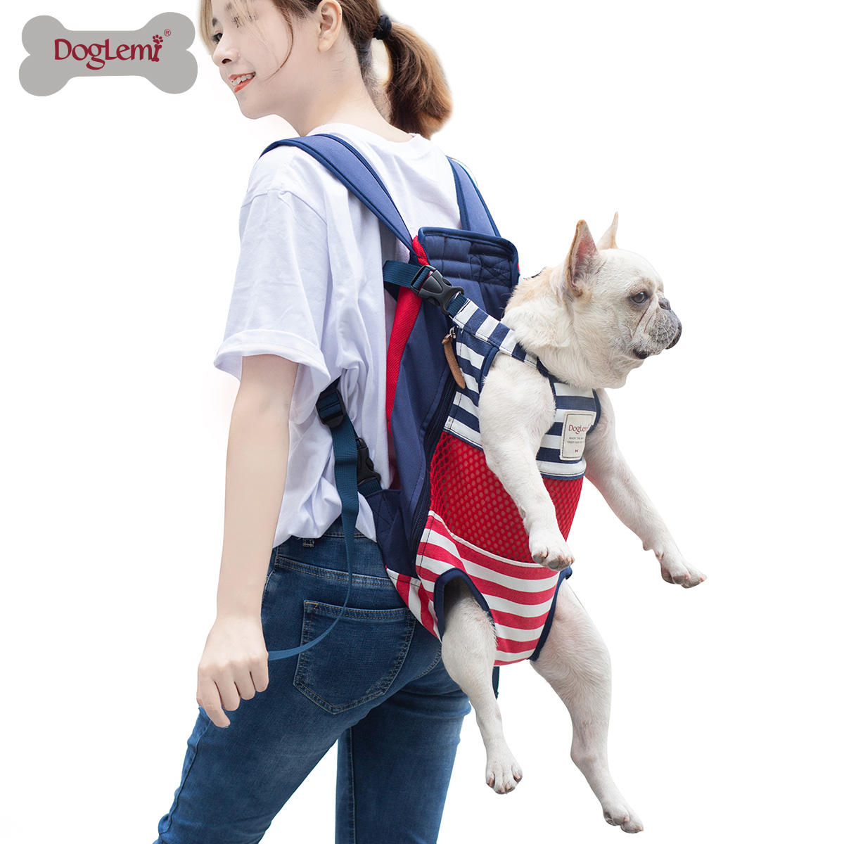 Canvas Haustierrucksack