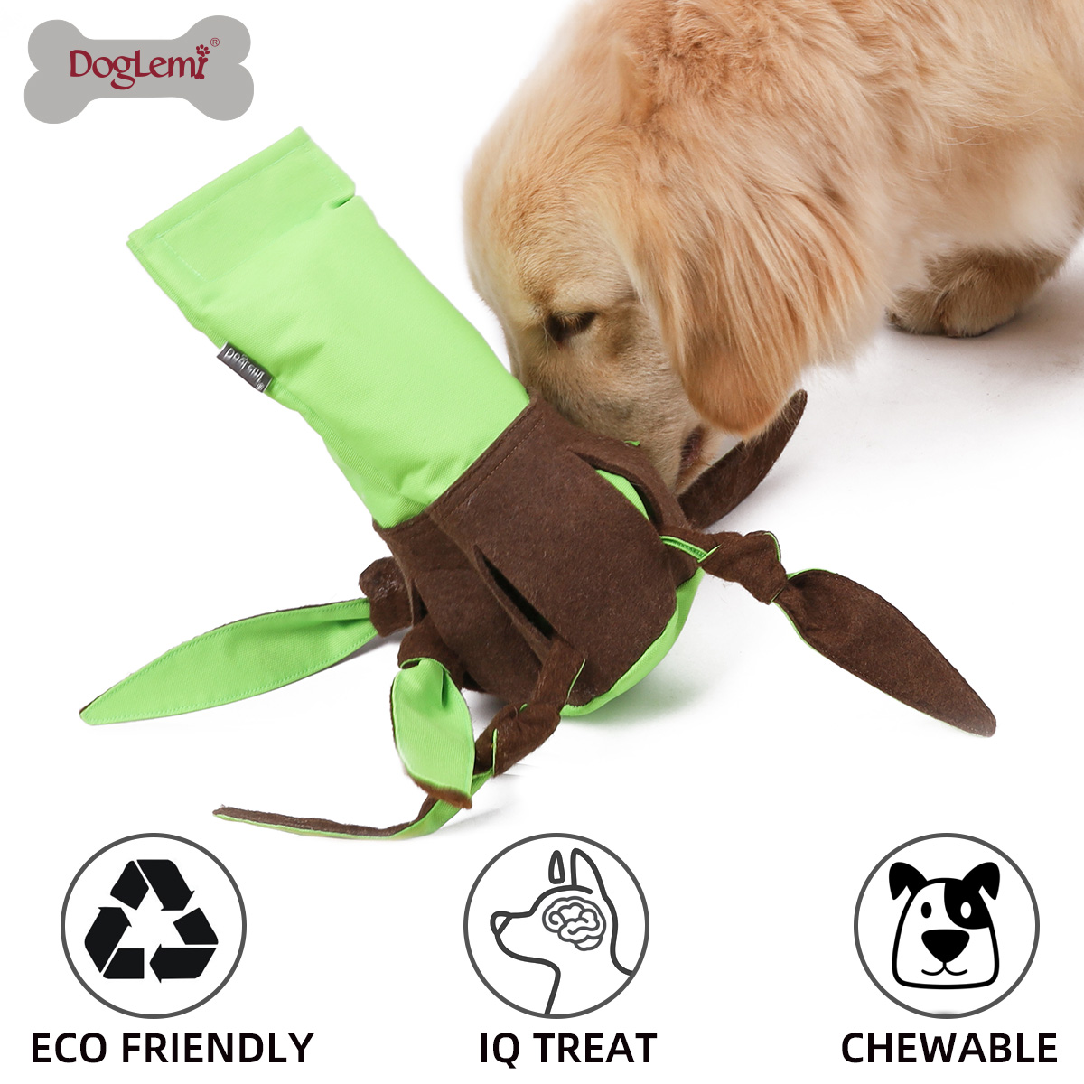 Plastikflaschenabdeckung für Hunde, die Spielzeug schnüffeln