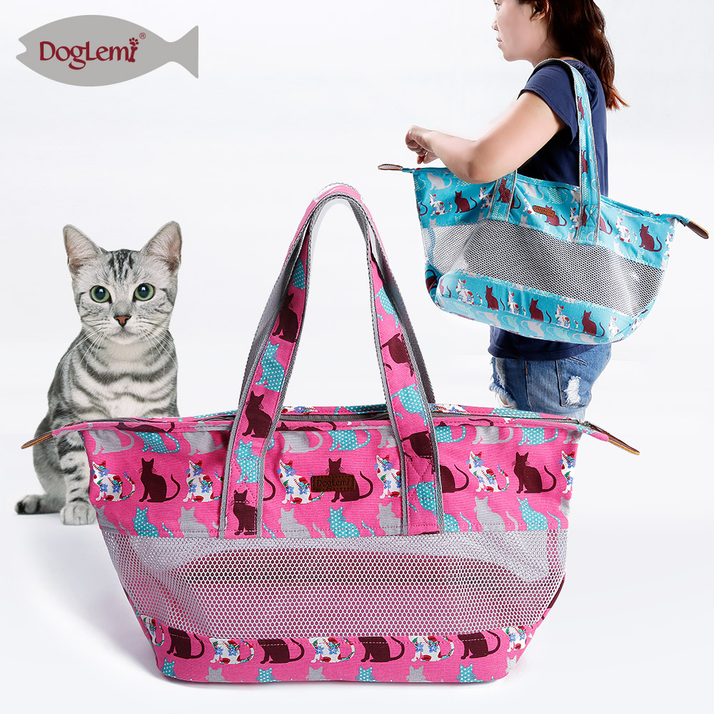 Kitten Canvas pet carrier