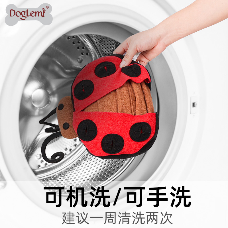 Ladybird Design Design Toys Plush Pet Tew Toy Toy Snuffling IQ Обучение Pet Products
