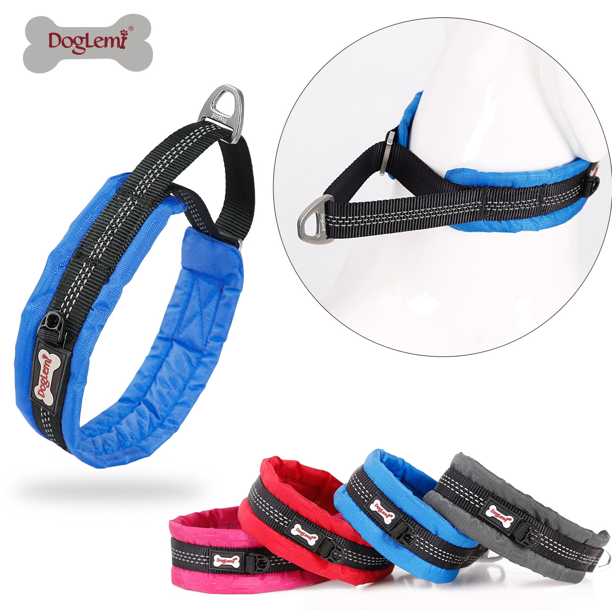 Martingale dog collar