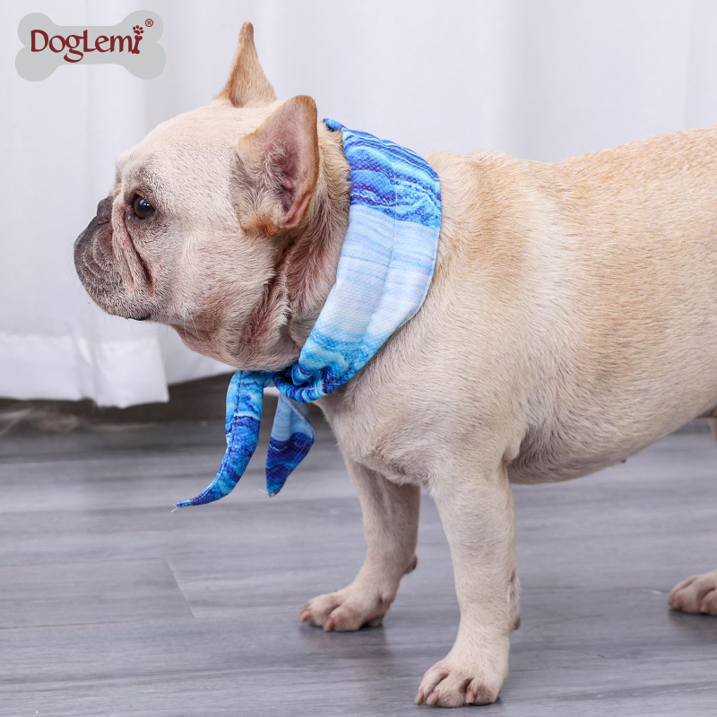 ПЭТ охлаждение бандана с кристаллами летняя собака прохладная шея головка головки бандана