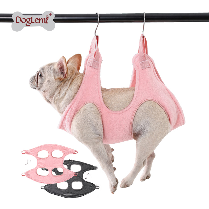Pet Dog Grooming Hammock Harness Pet Sling Holder Grooming Helper Set