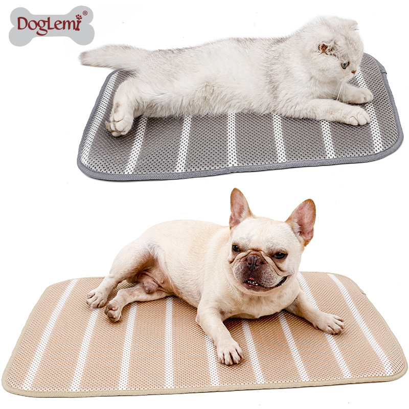 Летний дышащий сетчатый коврик для животных