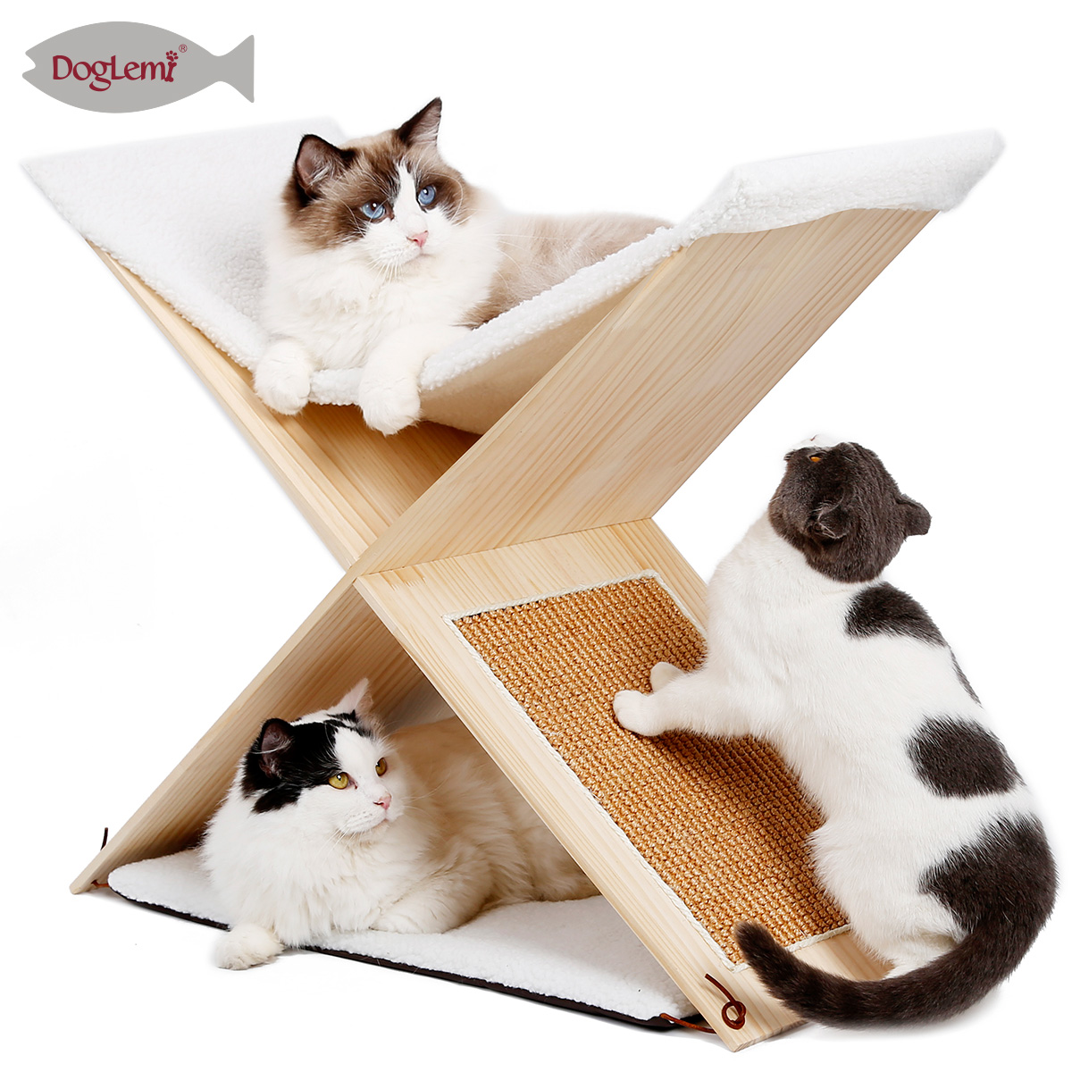 X-förmiger Katzenständer