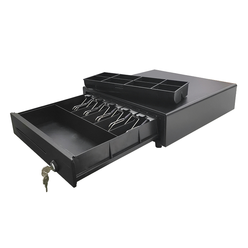 (ECD-410G) High Quality 410mm Width Electronic Metal Cash Drawer